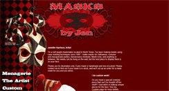 Desktop Screenshot of masksbyjen.com